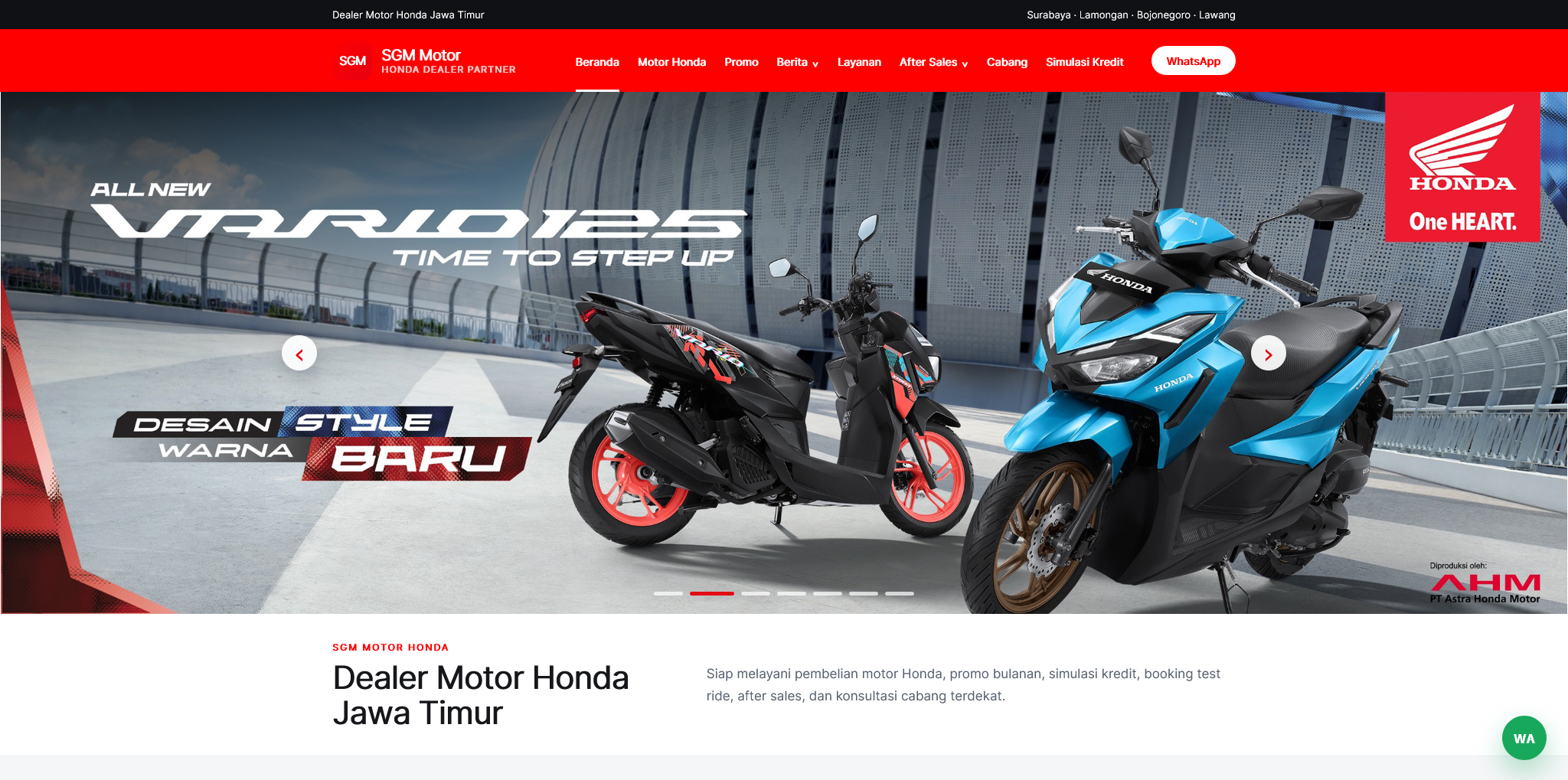 Screenshot 1 Sgm Honda