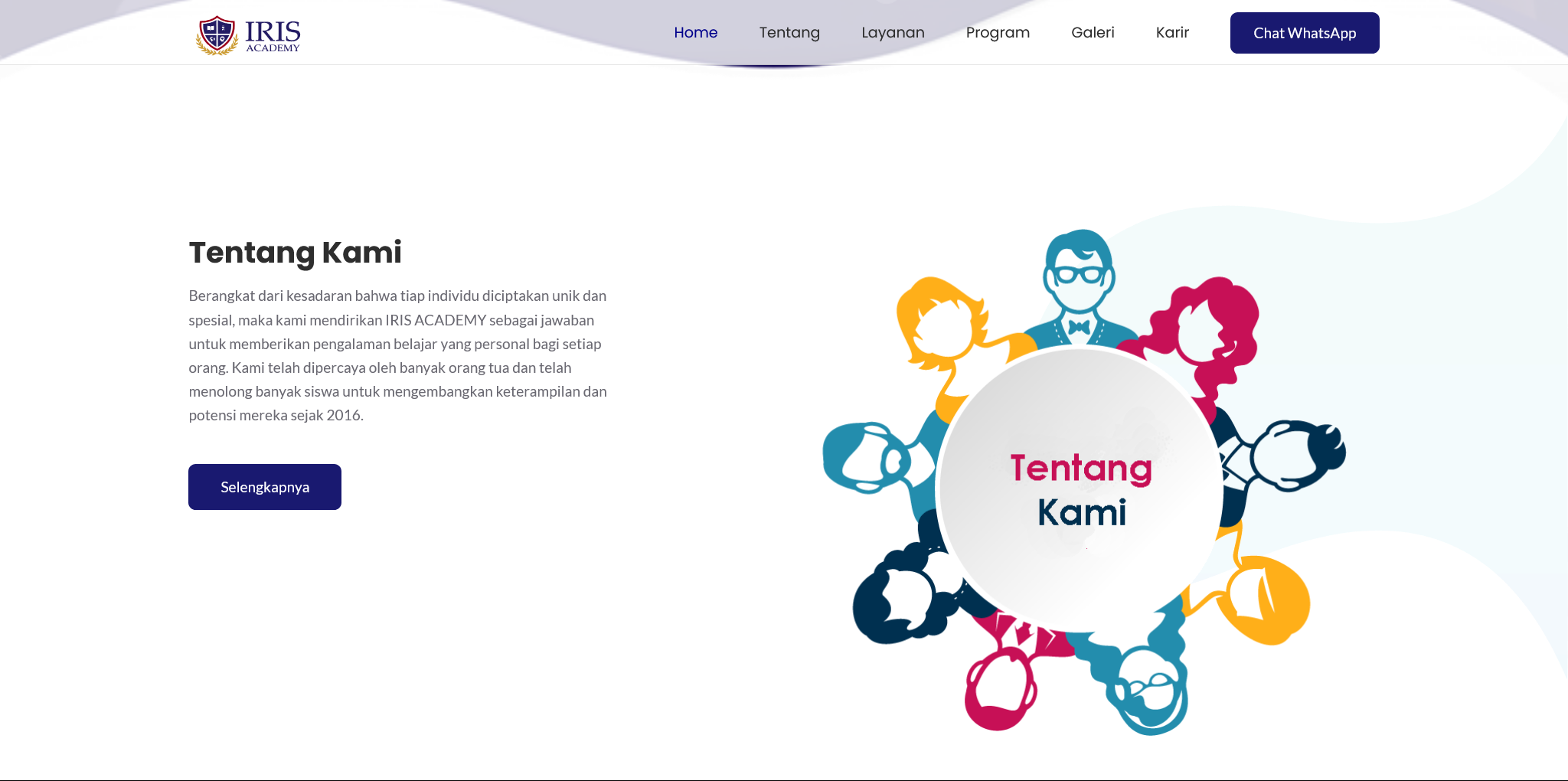 Screenshot 2 iris academy