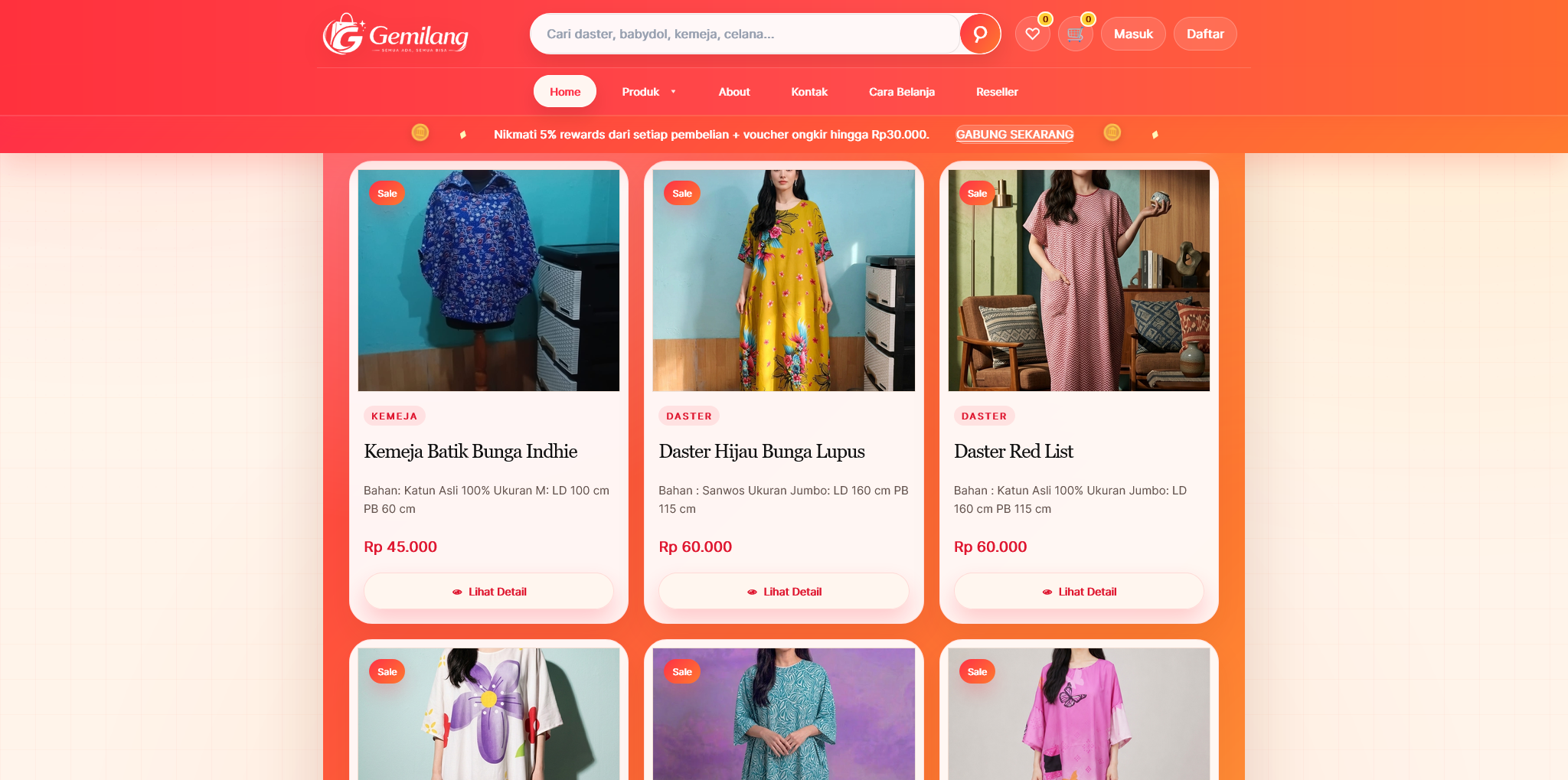 Screenshot 3 Gemilang store