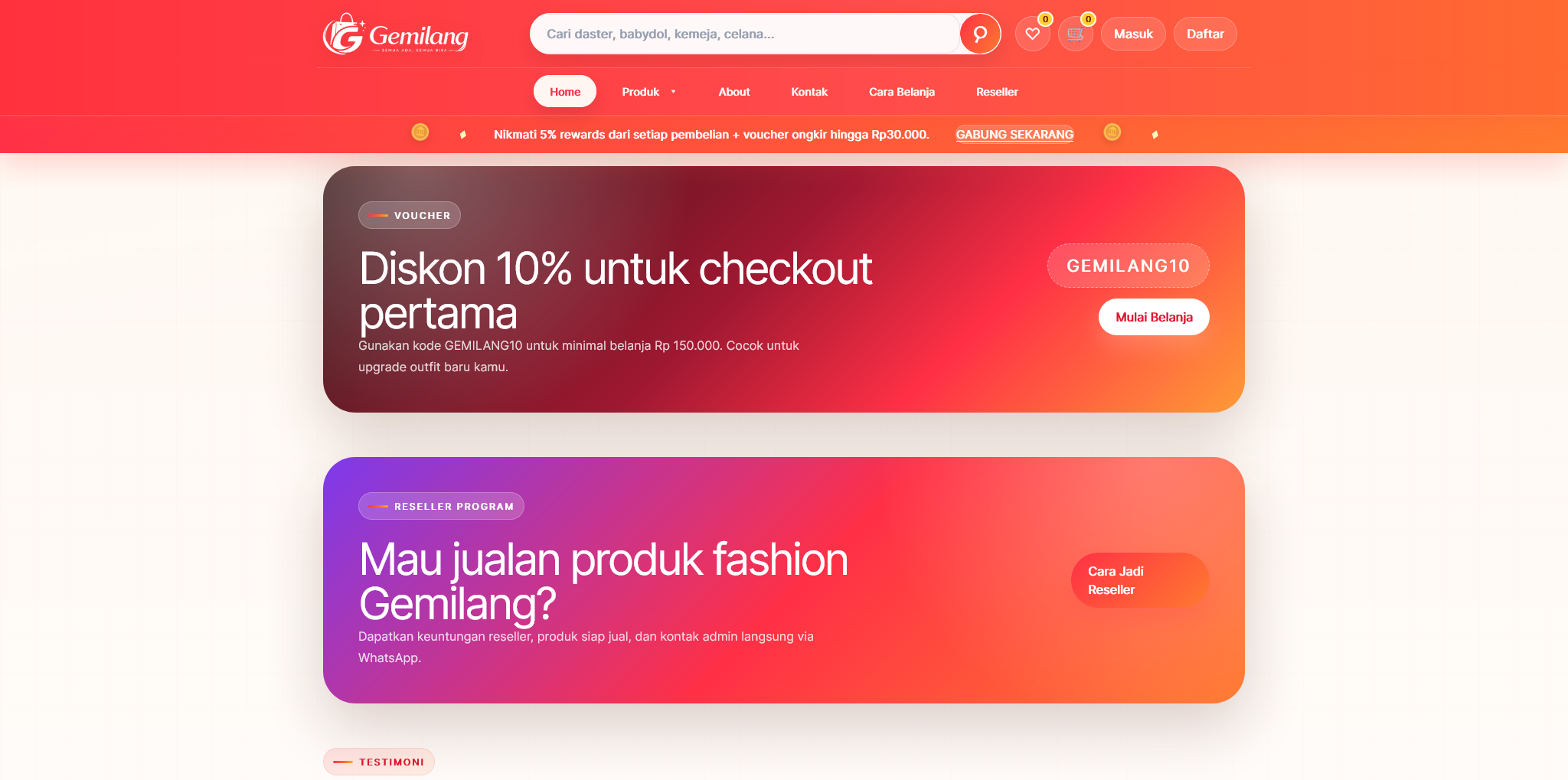 Screenshot 4 Gemilang store