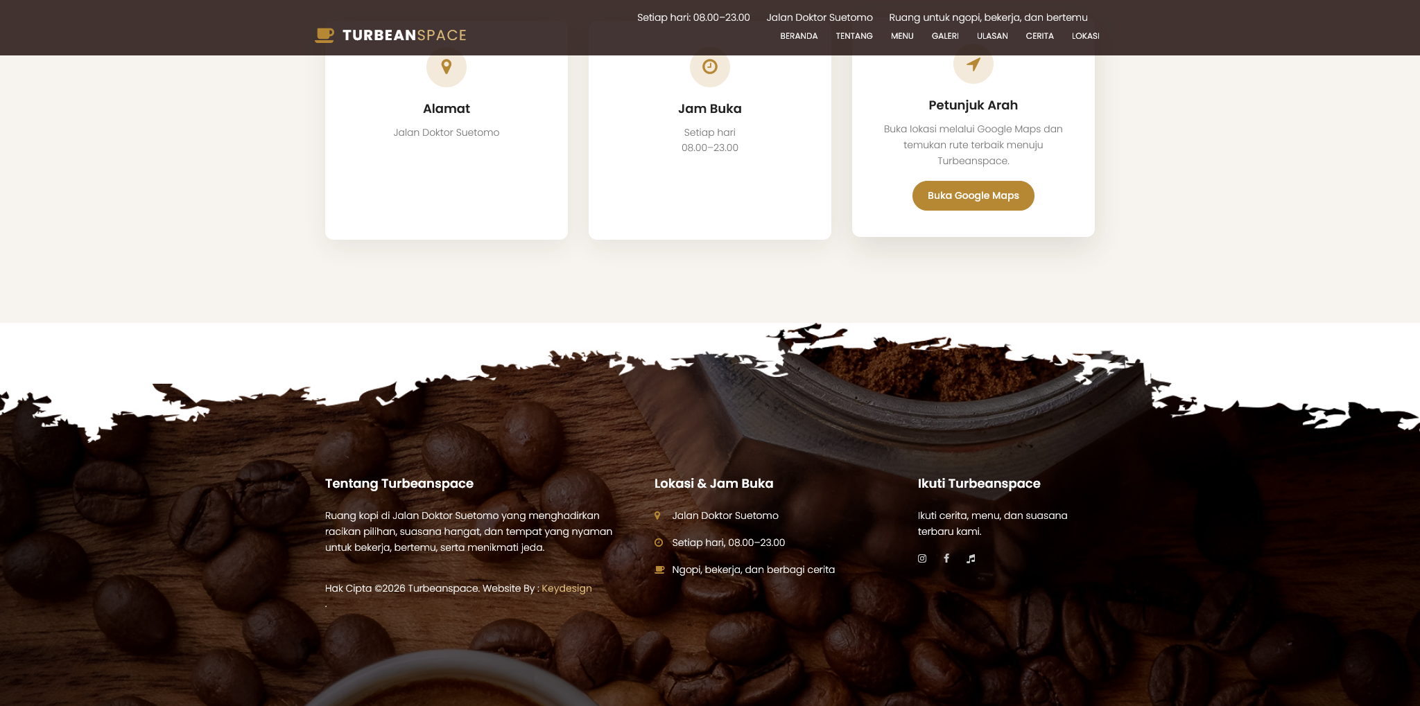 Screenshot 6 Coffe Shop Turbeanspace