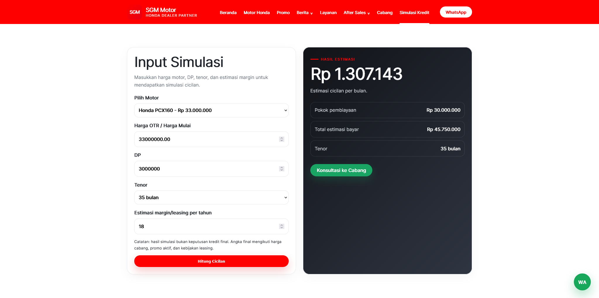 Screenshot 5 Sgm Honda