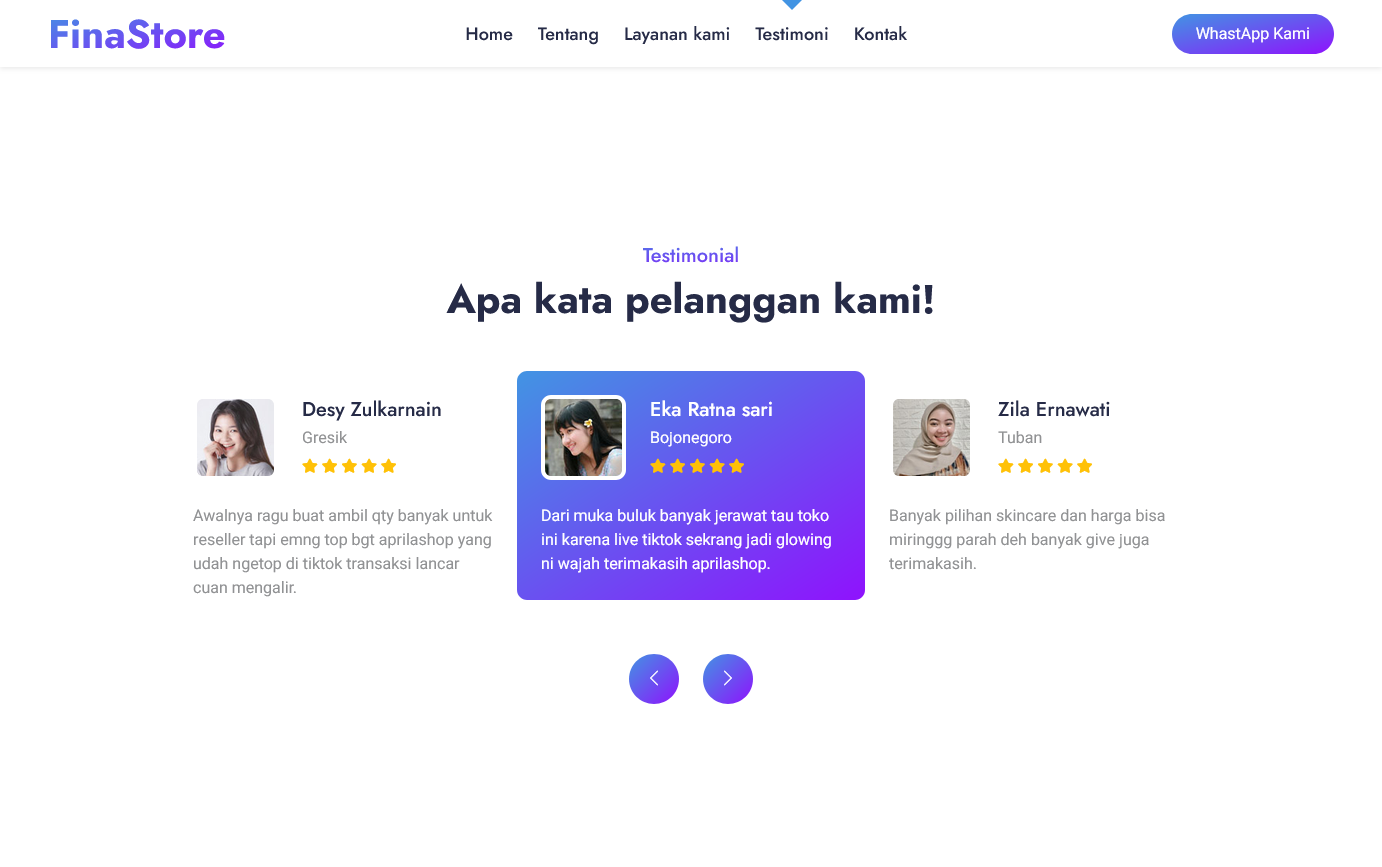 Screenshot 6 Fina Store Lamongan