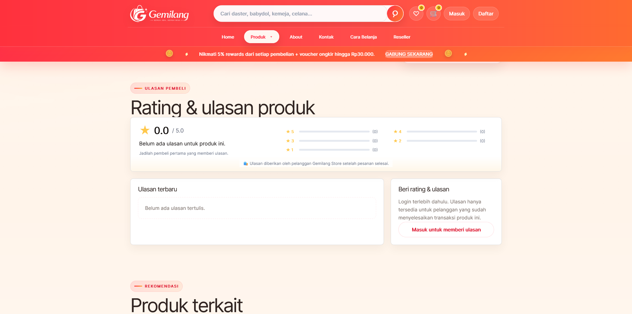 Screenshot 7 Gemilang store